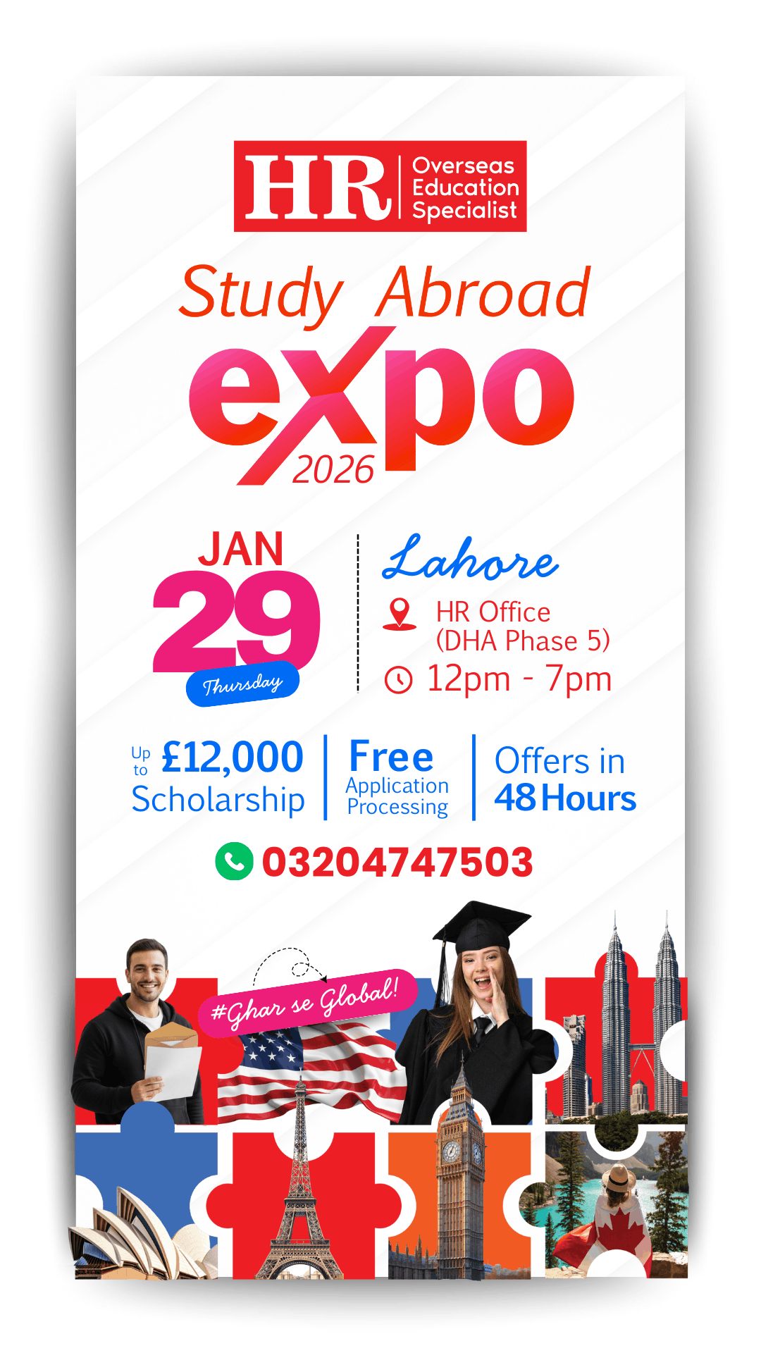 HR Study Abroad Expo Lahore