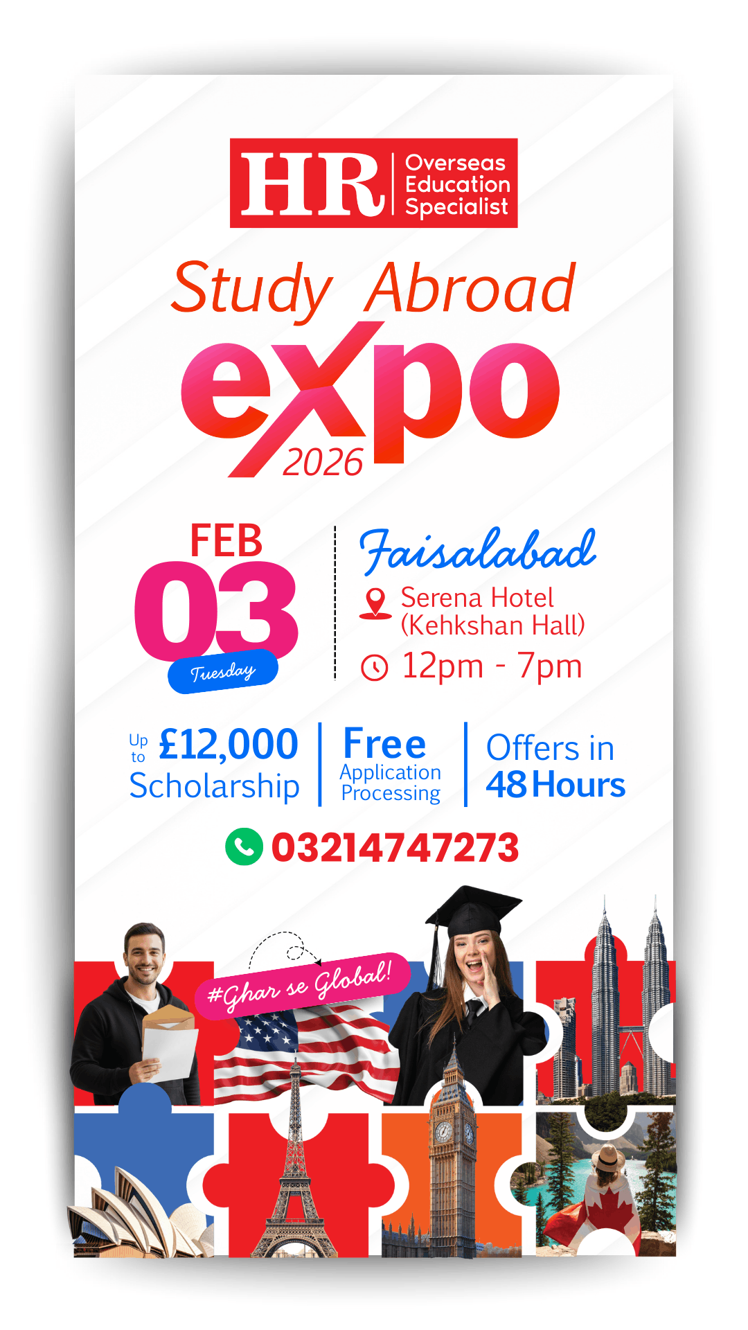 HR Study Abroad Expo Faisalabad