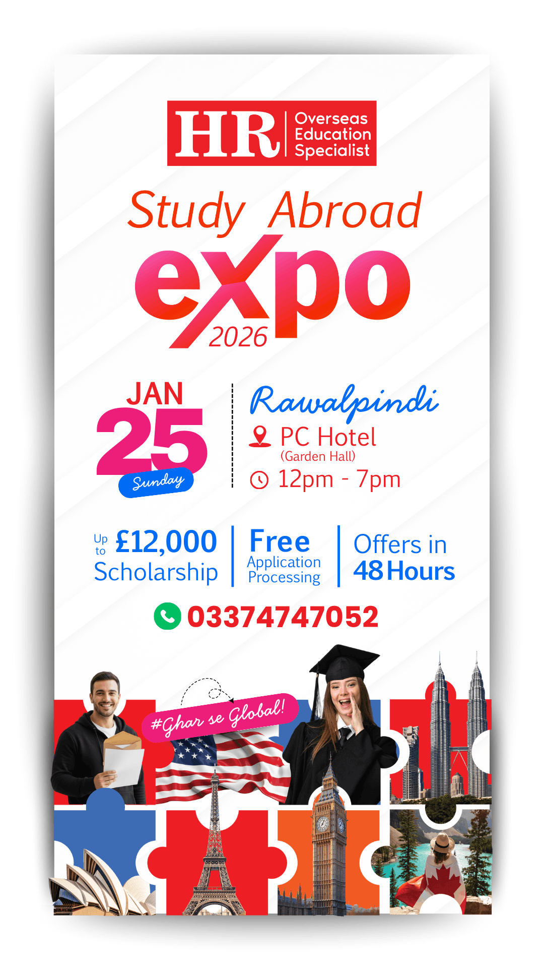 HR Study Abroad Expo Rawalpindi