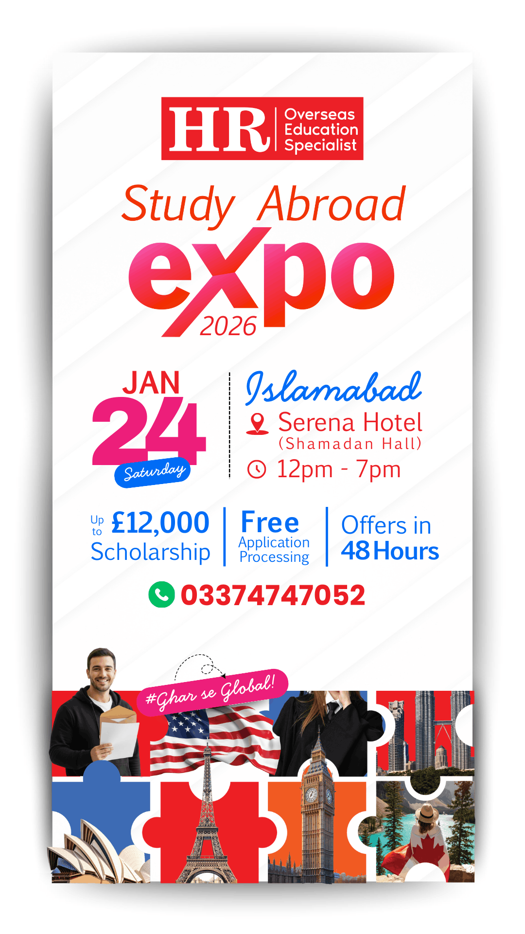 HR Study Abroad Expo Islamabad